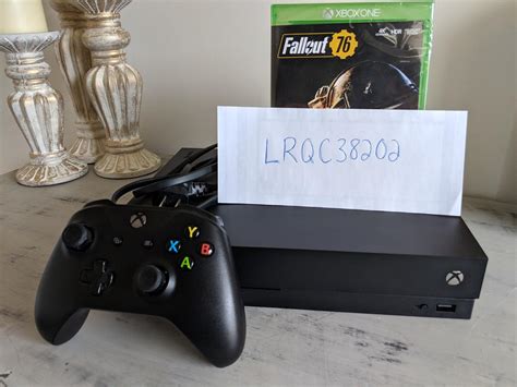 Xbox One X Standard Black Lrqc38202 Swappa