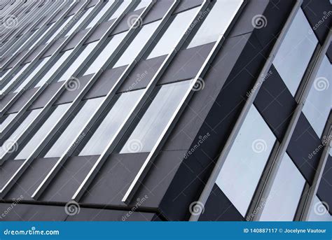 Building With Glass Windows Stock Image Image Of Architecture