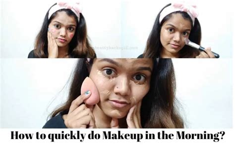 How To Quickly Do Makeup In The Morning Beautyhacks4all