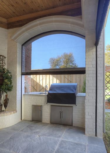 Motorized Retractable Screens For Outdoor Porches Patios And Decks
