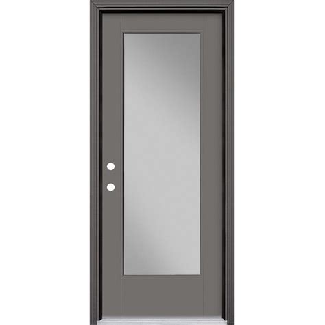 Masonite 32 Inch X 80 Inch Vista Grande Full Lite Exterior Door Smooth