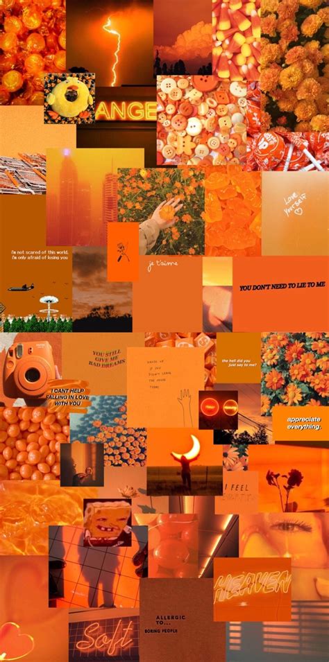 Orange Aesthetic Wallpapers 4k Hd Orange Aesthetic Backgrounds On
