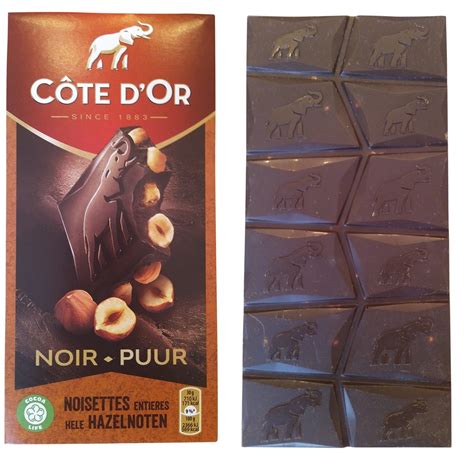 Cote dOr Dark Chocolate with Hazelnuts Côte dOr Chocolate Dark
