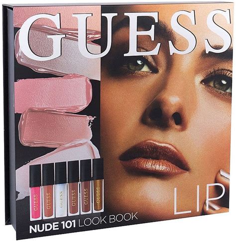 Guess Beauty Lip Lookbook 101 Nude 3xlip Gloss 4ml 3xlipstick 4ml