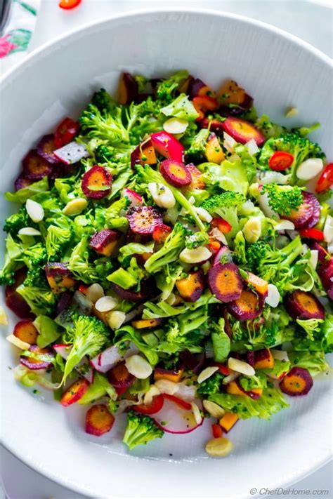 Winter Detox Healthy Broccoli Salad Recipe