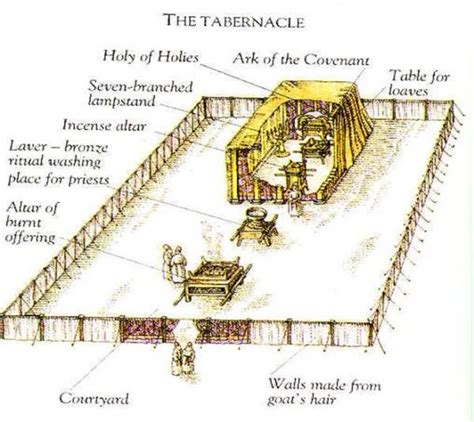 Terumah Insideoutside The Tabernacle Tabernacle Tabernacle Of Moses