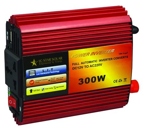 Buy Lc Star Solar 300w Power Inverter Dc 12v To 110v Ac Car Inverter