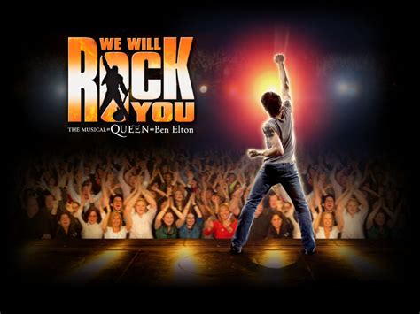 We will rock you (often abbreviated as wwry) is a jukebox musical based on the songs of british rock band queen with a book by ben elton. Must See: We Will Rock You Musical Comes to North America - Loren's World