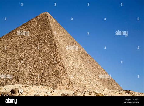 Grande Pyramide De Khéops Les Pyramides De Gizeh Giza Egypte Photo