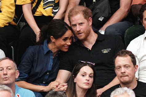 Meghan Seen Being ‘reassured By Harry As She Appeared ‘nervous At Invictus Games