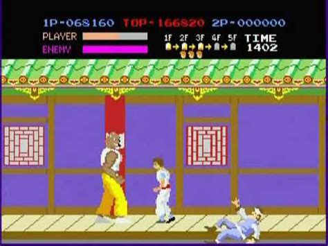 Contacte a video juegos 80's. Retro Games - Kung Fu Master - YouTube