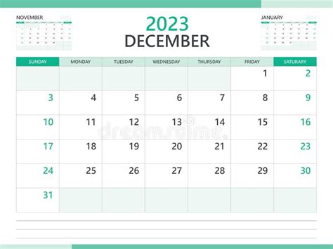 Calendar 2023 Design January 2023 Template Desk Calendar 2023 Year