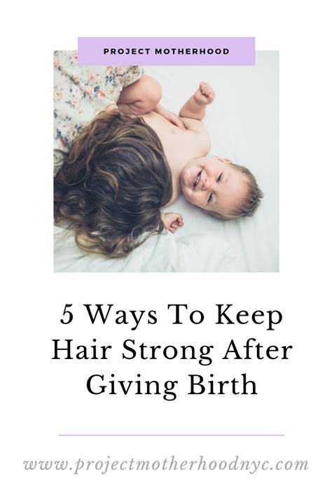 5 Easy Ways To Prevent Postpartum Hair Loss Project Motherhood