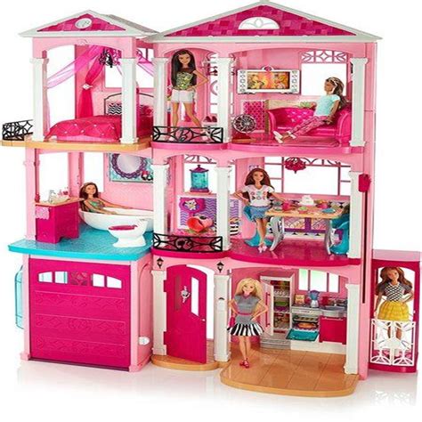 Barbie Dreamhouse Casa De Los Sueños Niña Mattel 72 Pcs Carulla