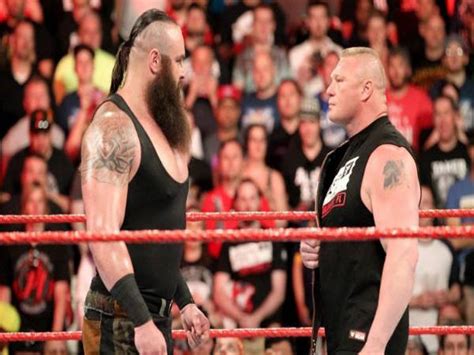 He gives the audience hope that the belt will be. WWE: Brock Lesnar to face Braun Strowman at Summerslam ...