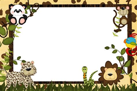 Zebra Png Safari Frames Clip Art Library
