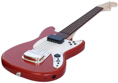 Rock Band 3 Ps3 Wireless Fender™ Mustang™ Pro Guitar™ Controller Red
