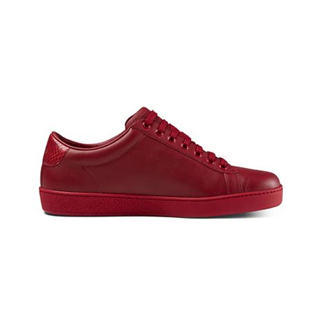 Gucci Leather Low Top Sneakers Whats On The Star