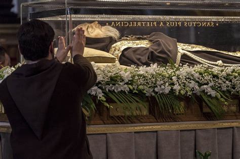 Padre Pio Relics Will Go On Display At St Patricks Cathedral Wsj
