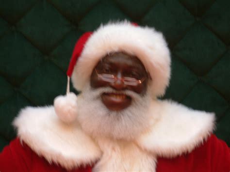 Black Santa Black Santa African American Santa Claus Soulchristmas