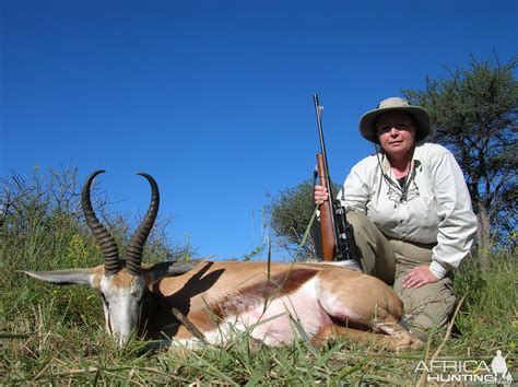 Hunting Springbok In Namibia