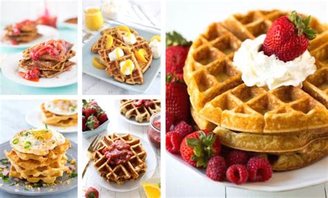 Now combine the two mixtures and stir until blended. 25 Quick & Easy Waffle Recipes: Creative Sweet & Savory ...