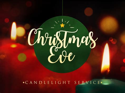 Christmas Eve Candlelight Service Friendship Baptist Church