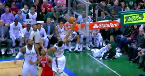 Watch Giannis Antetokounmpo Finishes Big Alley Oop