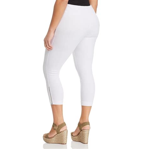 White Denim Leggings