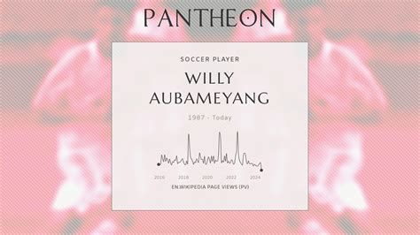 Willy Aubameyang Biography Gabon Footballer Pantheon