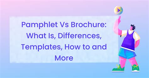 Pamphlet Vs Brochure What Is Differences And More Edrawmax Online