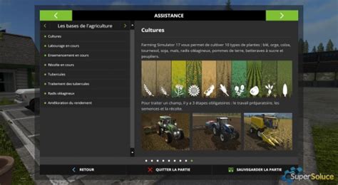 Les Menus De Farming Simulator 17 Soluce Farming Simulator 17