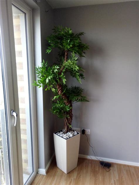 Luxury Artificial Japanese Fruticosa Tree Stylish Replica Indoor Plant