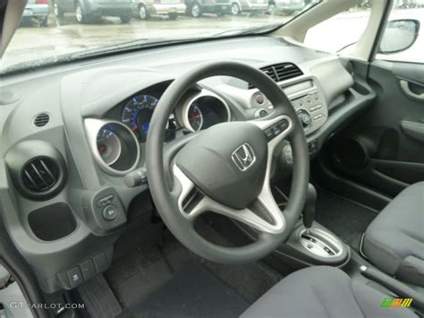 2012 Honda Fit Standard Fit Model Gray Dashboard Photo 57606795
