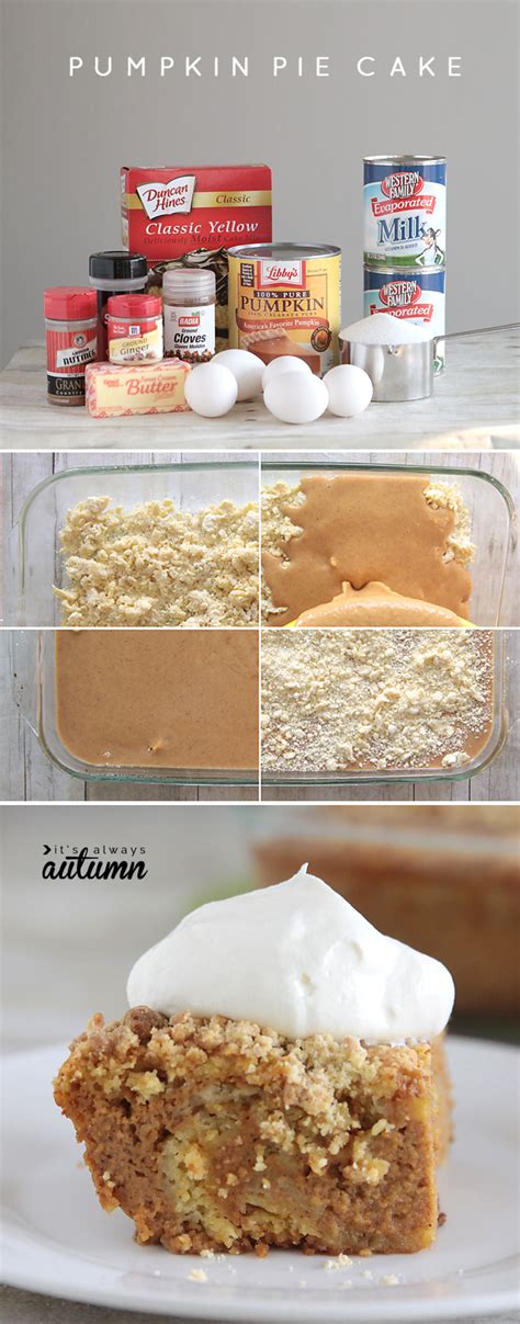 Christmas cookie christmas cookie dessert. easy pumpkin pie cake recipe {better than pumpkin pie!} - It's Always Autumn