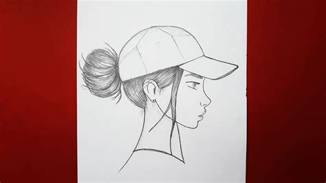 Yeni Başlayanlar İçin Şapkalı Güzel Kız Çizimi Youtube