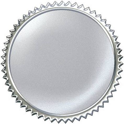 32 Silver Burst Award Seals Certificate Stickers Sticker Stocker