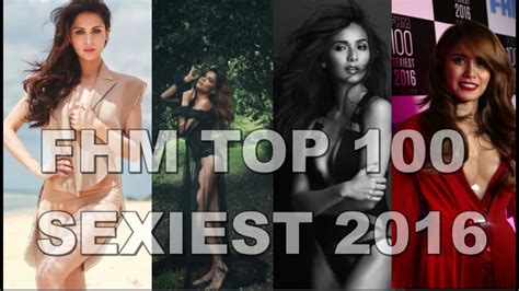 Fhm Top 100 Sexiest Women In The World Complete List Youtube