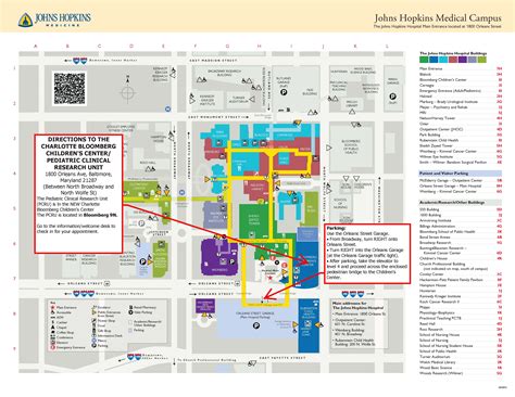 33 Johns Hopkins Campus Map Maps Database Source