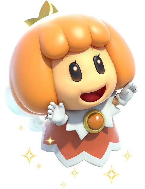 Orange Fairy Art Super Mario 3d World Art Gallery Super Mario 3d