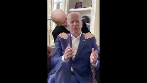 Trump Posts Doctored Video Mocking Joe Biden S Personal Space Statement