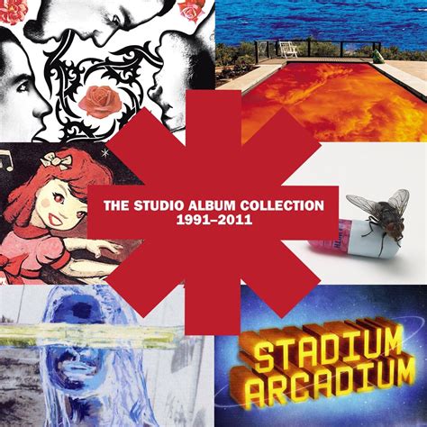 The Studio Album Collection By Red Hot Chili Peppers On