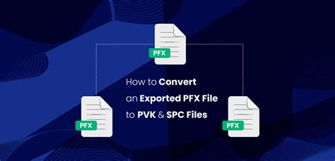How To Convert An Exported Pfx File To Pvk And Spc Files