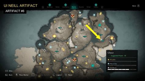 All Ui Neill Artifact Locations Assassins Creed Valhalla Guide