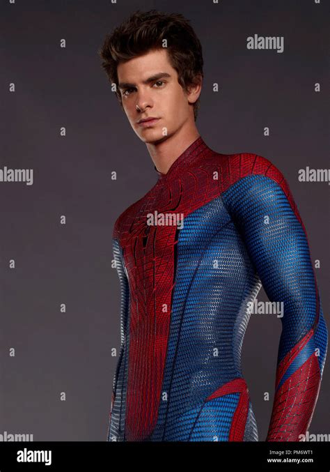 Andrew Garfield In The Amazing Spider Man Stock Photo Alamy