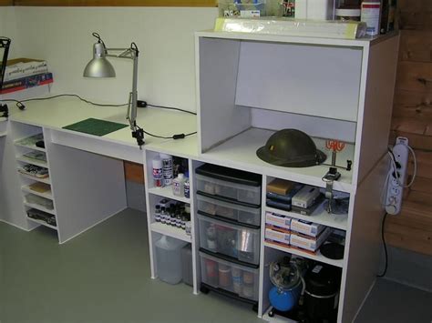 Workbench Hobby Room Diy Paint Booth Hobby Desk