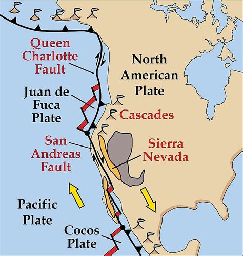 Cascadia Subduction Zone Worldatlas