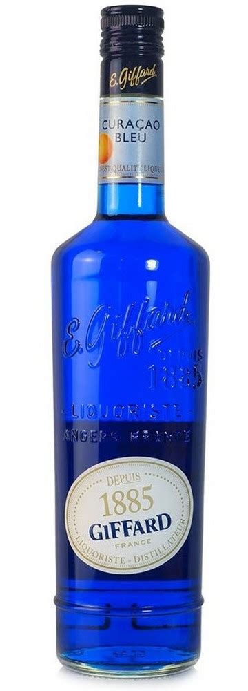 Giffard Blue Curacao Liqueur Nectar Imports Ltd