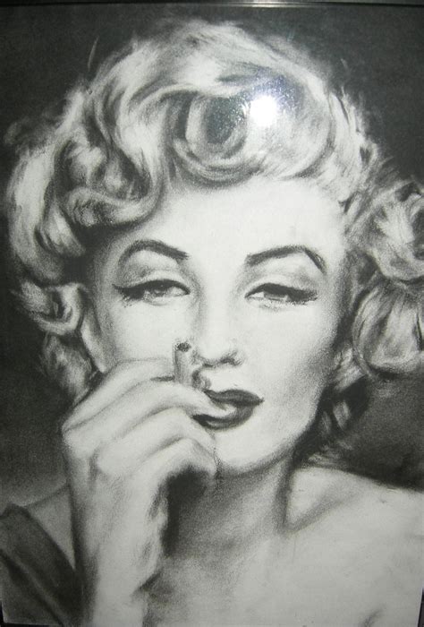 Items Similar To Marilyn Monroe Smoking On Etsy