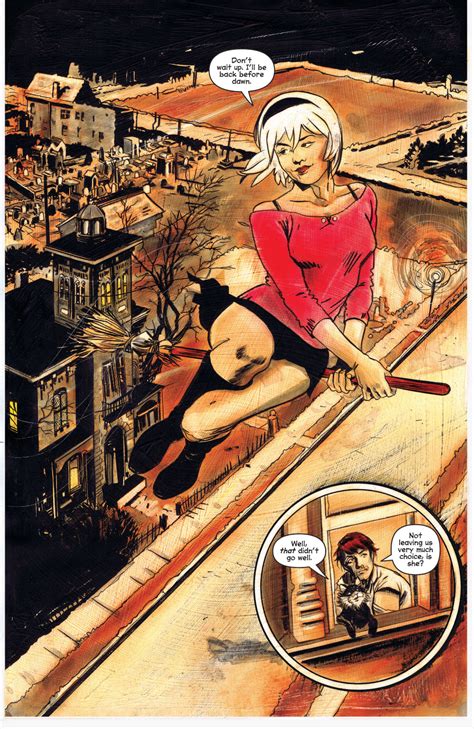 Chilling Adventures Of Sabrina Comic - The Witch-War Continues in CHILLING ADVENTURES OF SABRINA #8 (Preview